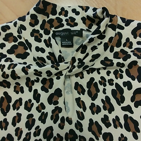 August Silk Keyhole Neck Sweater - Picture 8 of 8